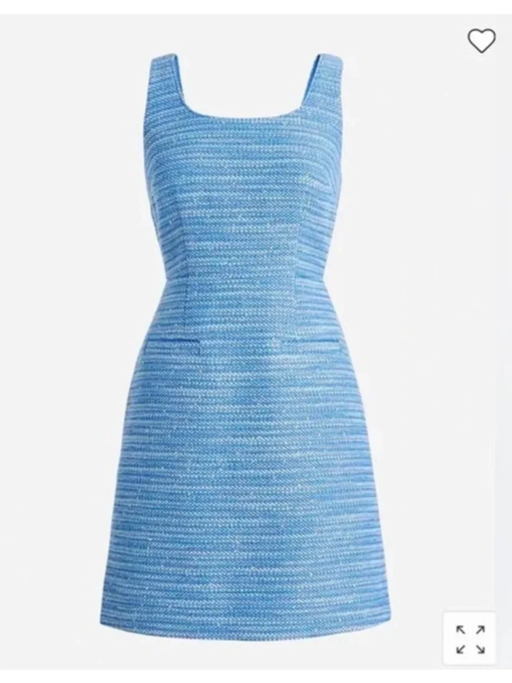 J crew sheath tweed